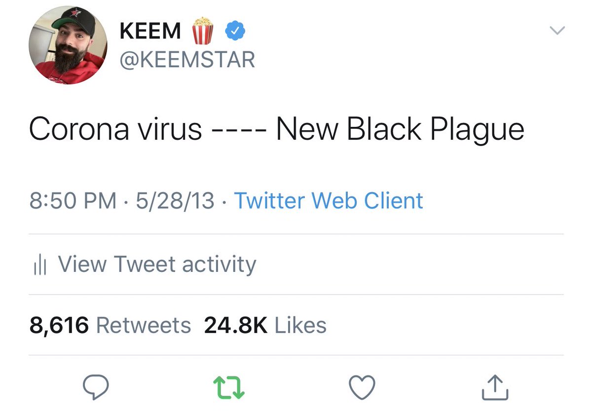 KEEMSTAR's tweet image. The prophecy came true, the end is near.