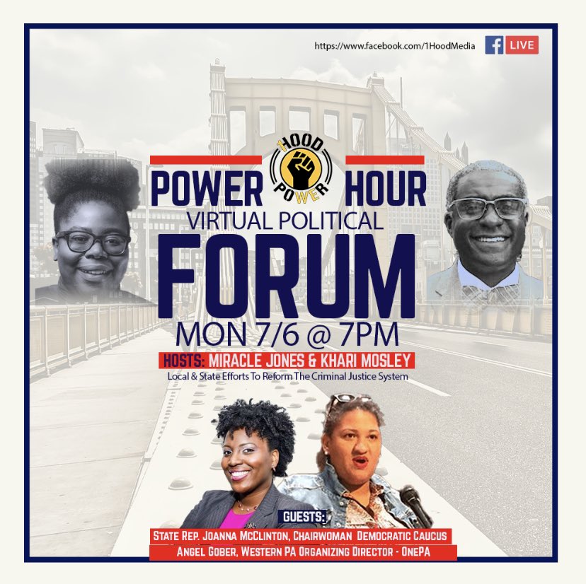 1hood's tweet photo. We hope you will join us this week for another round of community, discussion, education, and information. #1HoodPowerHour #TownhallTuesdays #ThisWeekInWhiteSupremacy https://t.co/zv6PD9fLjH