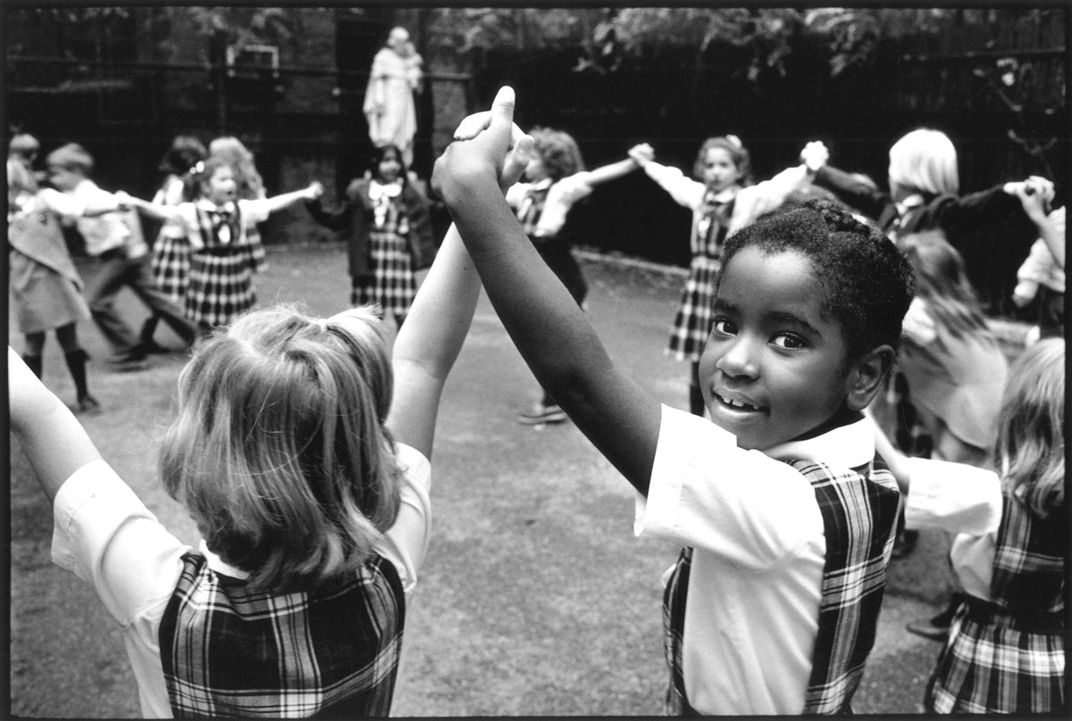 With all the madness happening in our country I thought I'd post this picture from my photographic essay, 'Keeping the Faith, Photographs of Catholic School Children.' I call it, 'As It Should Be.' Feel free to retweet.