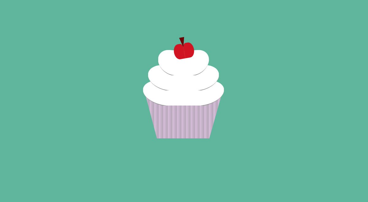 Day 52 is a wee cupcake. Not a huge fan of cupcakes generally, but they make a cute CSS picture! I'm off to eat a tonne of biscuits instead  Check it out in  @CodePen at  https://codepen.io/aitchiss/pen/jOWzEKv  #100daysProjectScotland  #100daysProjectScotland2020