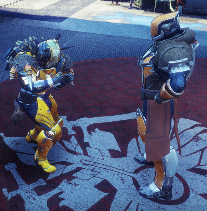 AudioSaint's tweet photo. @Bungie #BungieDayFashionShow  
Your time is comin old man... https://t.co/r7Z9QaqU8p
