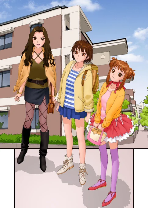単行本「MAIの部屋」から台詞フキダシ擬音無し絵 その,1 です(一部擬音が消せないページもあります)基本的に各話から任意のページを抜き出して悪あがき修正をしています(^^;; 