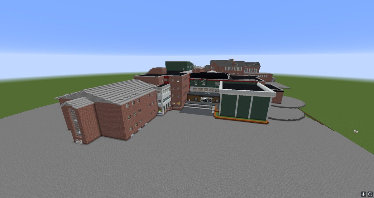 _Amico500's tweet photo. Since new students can't come into our school at the moment for their induction day, I've been working on a side project for them to learn where everything is, in the most interactive way possible. I've built the school in #Minecraft! https://t.co/Fct6G6IHgV