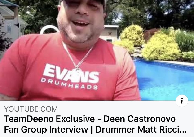 1111everywhere's tweet photo. 🚨New #TeamDeeno Interview with @bonjourneynyc Drummer, @matt31205 ! Matt talks about his long standing friendship with @DeenTheDrummer⚡️🥁⚡️ #DeenCastronovo
#EvansDrumheads #AlienEars #RimRiserUSA #DWDrums #Zildjian #Vater #Drummers
https://t.co/b2QoBMfiJQ https://t.co/arz4PsxKTS