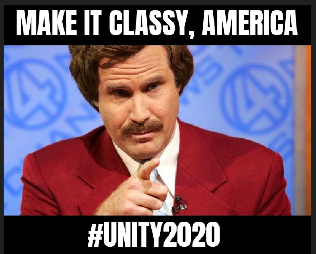 SnuggleToots's tweet photo. @ArticlesOfUnity 

Ron Burgandy sees it.

#Unity2020 https://t.co/DZ3MGuVUCH