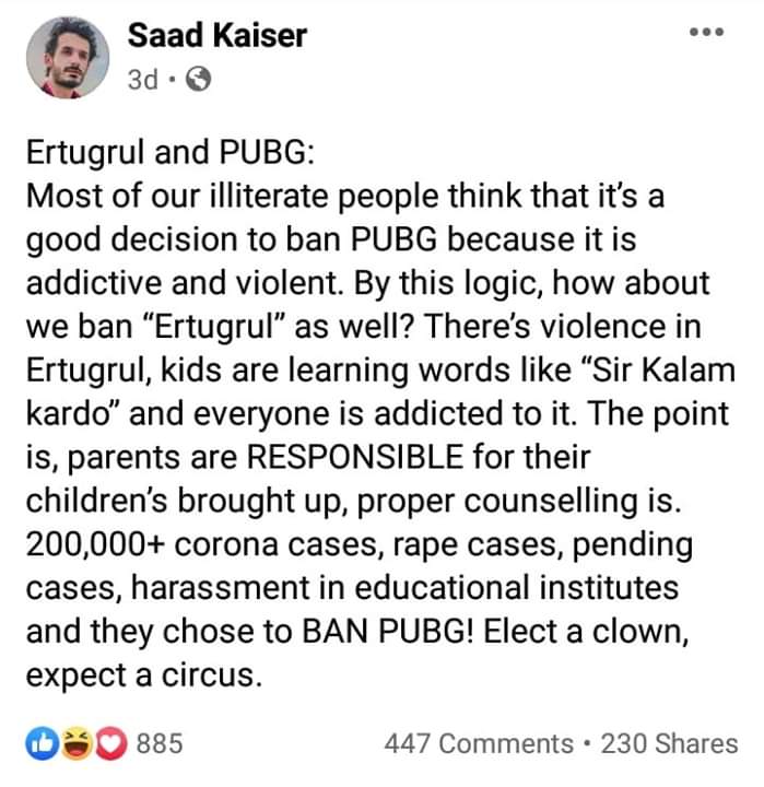 swaira_rai's tweet image. He is comparing Ertugrul ghazi&quot;History of Muslims&quot;with like one game which has been made by Yahudi and kufar they have always wanted to harm the Islam.He is calling&quot;Muslim Jihad&quot;a violence.Ertugrul always has taught us our moral values and the way of living of our ancestors.