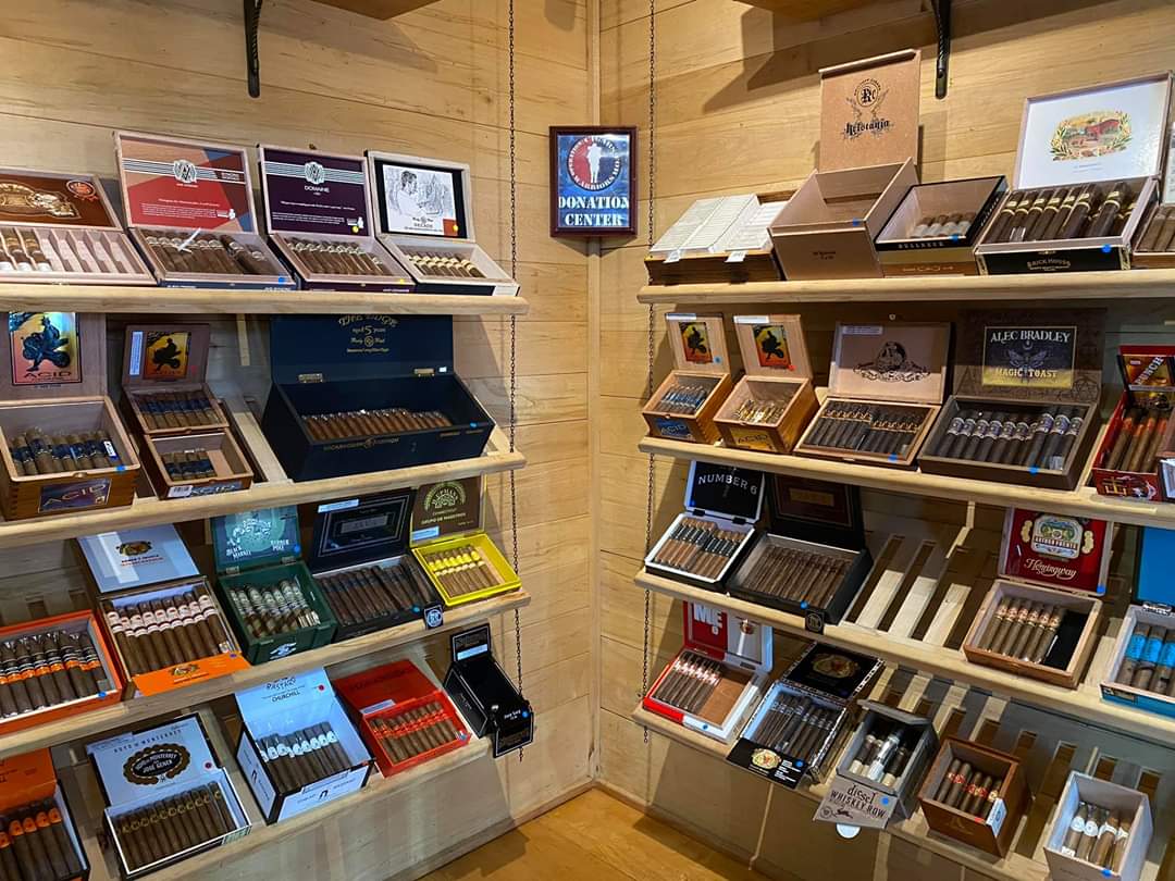 We’ve teamed up with <a href="/CigarsFWarriors/">Cigars For Warriors</a> and have become an official donation center 

Not only can you grab a great stick for yourself you can donate a cigar to our Military ❤️💙