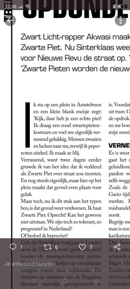 moeva18's tweet photo. En wie hebben we daar als #zwartepiet.
" en het gaf hem best een blij gevoel om te spelen" maar....
#akwasi https://t.co/YtgX5QFbkU