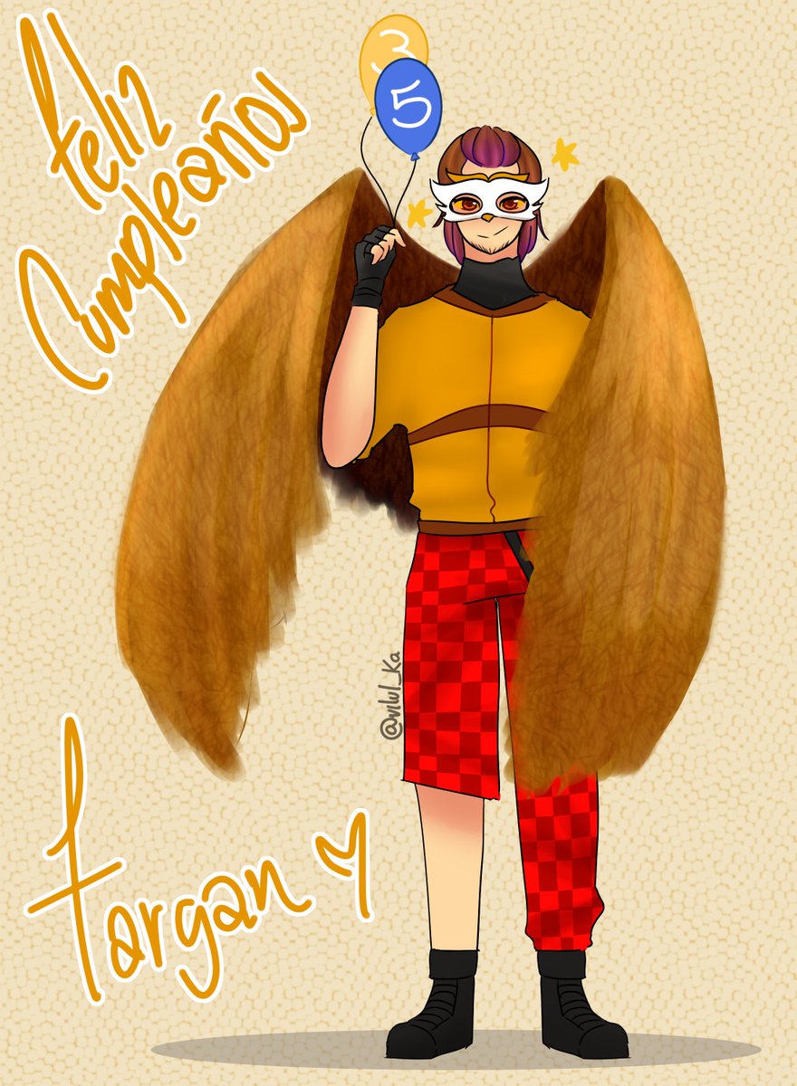 vilul_ka's tweet photo. El cumpleañero de la semana🎶🎵, Feliz cumpleaños 🥰Fargan guapo <3 espero la pases bonito hoy asdjgas <3

Colaboración para el collab de @Karma_Collabs 
#35NivelesFargan https://t.co/3IQ4e0rNKs