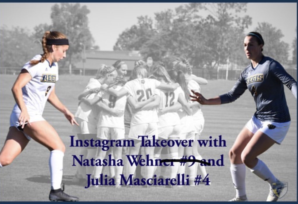 regiswsoc's tweet photo. Join us tomorrow for our first Double Takeover on our Instagram page with @juliamasc13 and @natasha_wehner https://t.co/osq1gjX53C