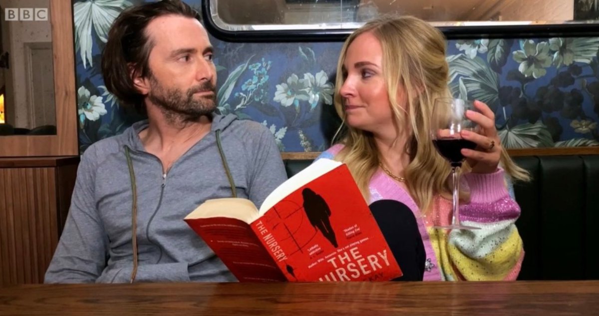 In case you missed it first time around #Staged starring David Tennant, Michael Sheen and Georgia Tennant is GENIUS. It's laugh-out-loud-funny, just-one-more-addictive, with some holy-shit-look-at-those-cameos and general five-star-total-bloody-brilliance #andyeslookmybook!