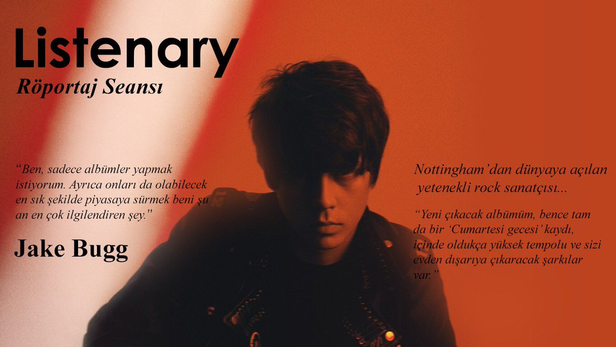 Röportaj Seansı | İngiltere’deki modern rock müziğin en değerli yeteneklerinden Jake Bugg ile röportaj. @JakeBugg 

wannart.com/ingilteredeki-…