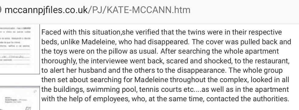 How did they minimize the number of people who went to the apartment? …https://gerrymccan-abuseofpower-humanrights.blogspot.com/2009/05/nhs-doctors-kate-and-gerry-mccann-81.html?m=1/%20.They lied about the crime scene, about how many people came into the crime scene, walked around and contaminated it....