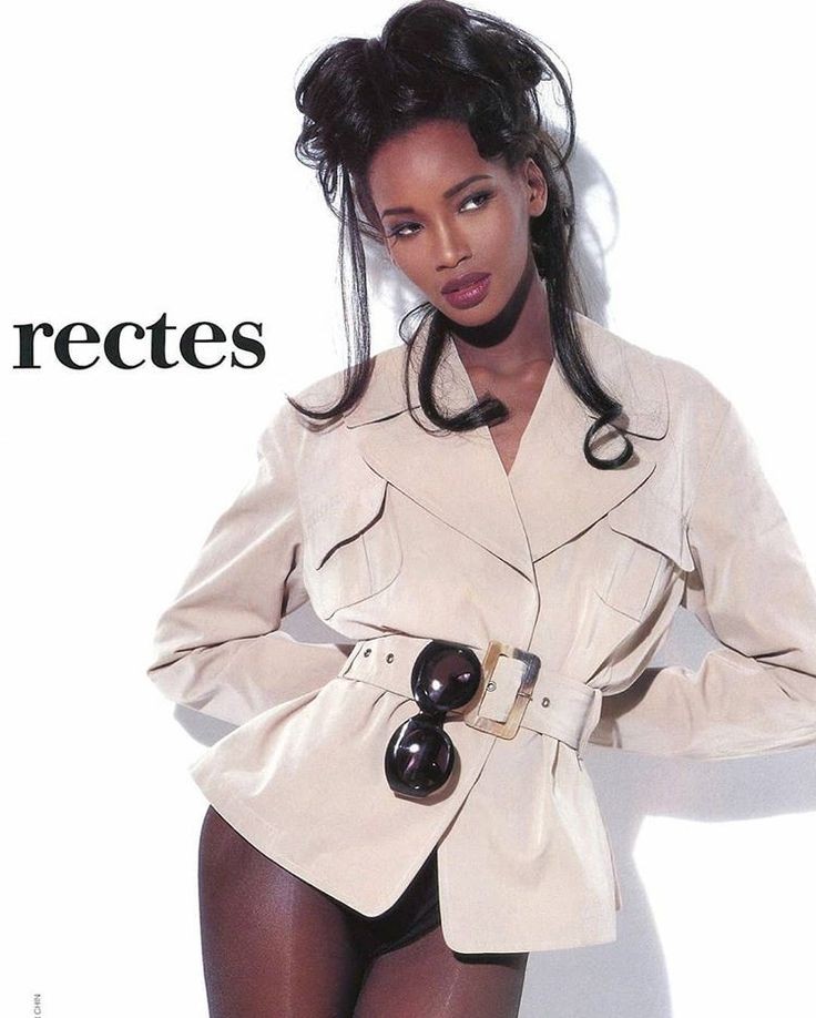 Beverly Peele. Made her modelling debut in 1987 and walked for brands like Chanel and Comme Des Garçons. She has numerous Vogue and Elle covers.