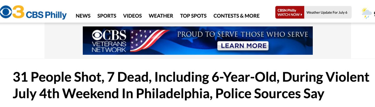 3/Our publication timing coincides with a brutal  #July4th weekend where  #Philadelphia saw over 30 people shot including several childrenBut how did the  #pandemic and  #socialdistancing mandate affect trauma volume in our centers?