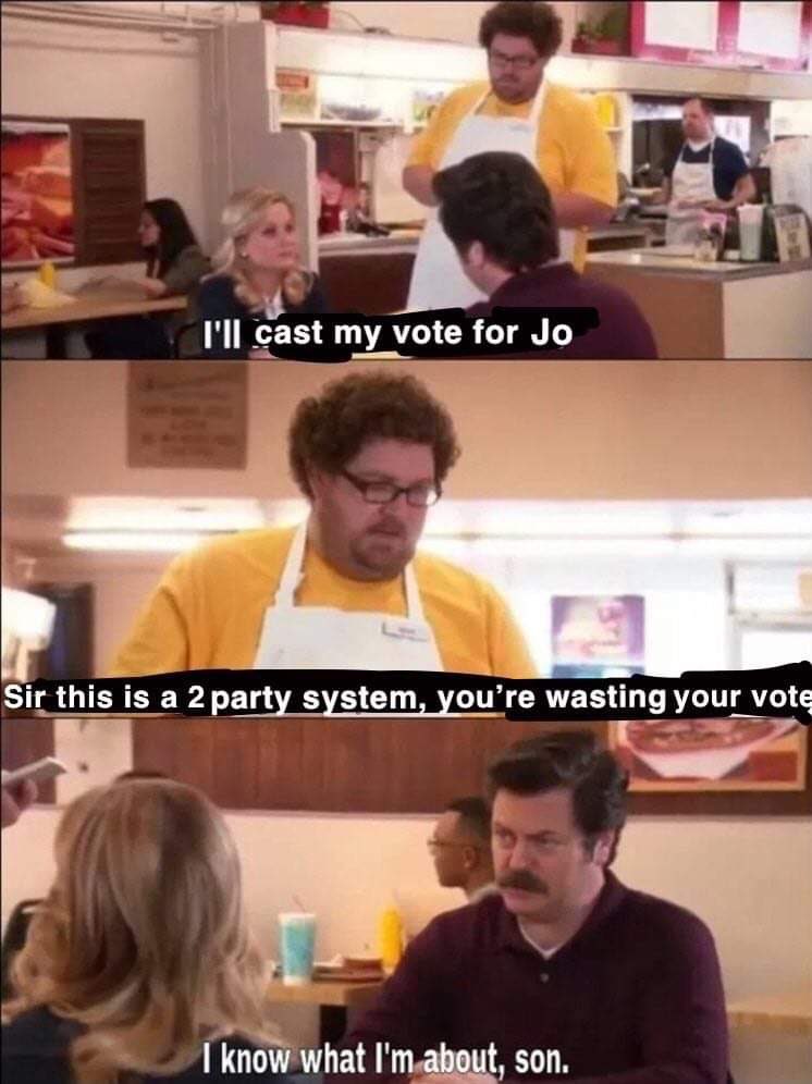 Jo Jorgensen On Twitter A Vote For Freedom Is Never A Wasted Vote Votegold2020 Votegoldtosaveamerica