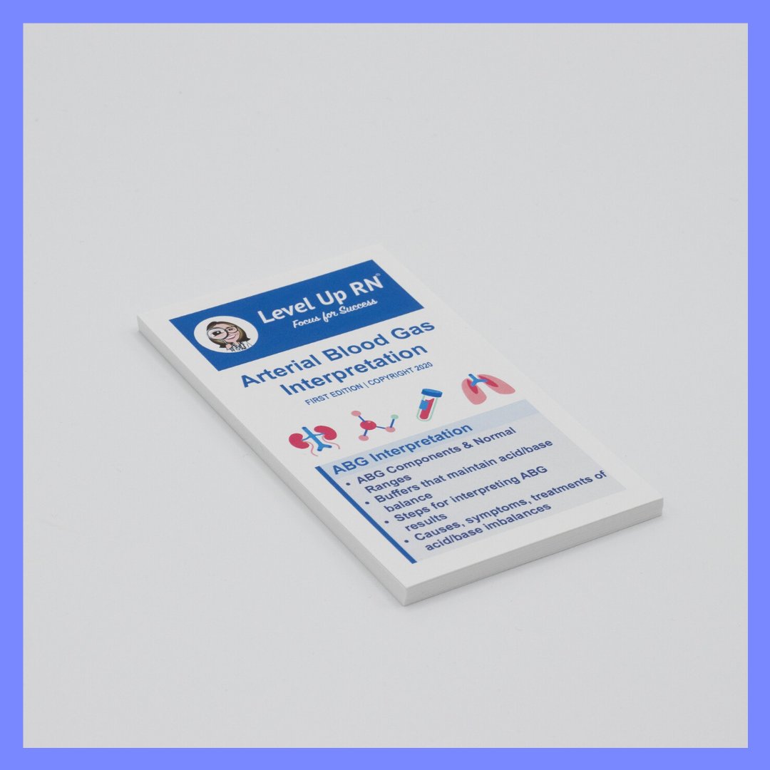 LevelUpRN's tweet photo. #ArterialBloodGas Cathy LOVES #ABGInterpretation, &amp; wants U2 feel totally confident N able 2 easily interpret #ABG problems &amp; understand acid/base imbalances.  Cathy walks U through D process using simplified logical approach.
#nclex #hesi #nurse #rn #pn  
https://t.co/Cn2wvWRzT7 https://t.co/WSnK5pkEP2