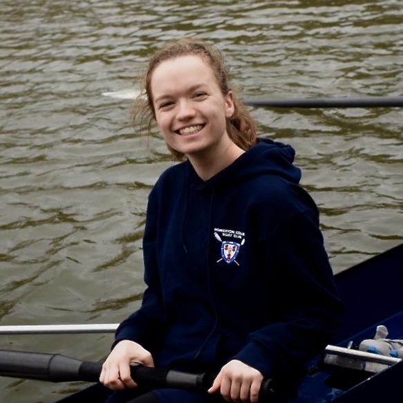 HCBC's tweet photo. Meet Gemma Barton, 1/3 of the Women's LBCs "Hi, I'm Gemma. I'm a 2nd year Bio Natsci &amp; row mostly on strokeside. This year I'm one of four women's LBCs &amp; I'm really excited to continue the work of the previous LBCs &amp; make rowing as accessible as possible for all students at Hom!" https://t.co/OC9G5pRqqH