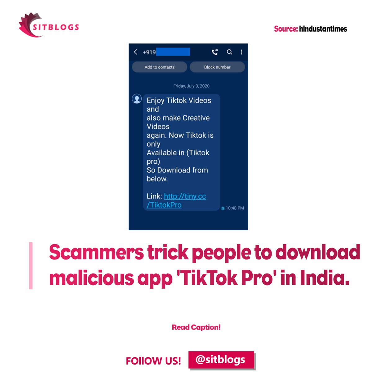 sitblogs's tweet photo. “Enjoy Tiktok Videos and also make Create Videos again. Now TikTok is only Available in (TikTok pro) So Download from below,” the message reads which is followed by a link to download the TikTok Pro APK file.

Follow  @sitblogs ❤️

#trendingnews #sitblogs #somethingistrending https://t.co/jzWbpy8dQe
