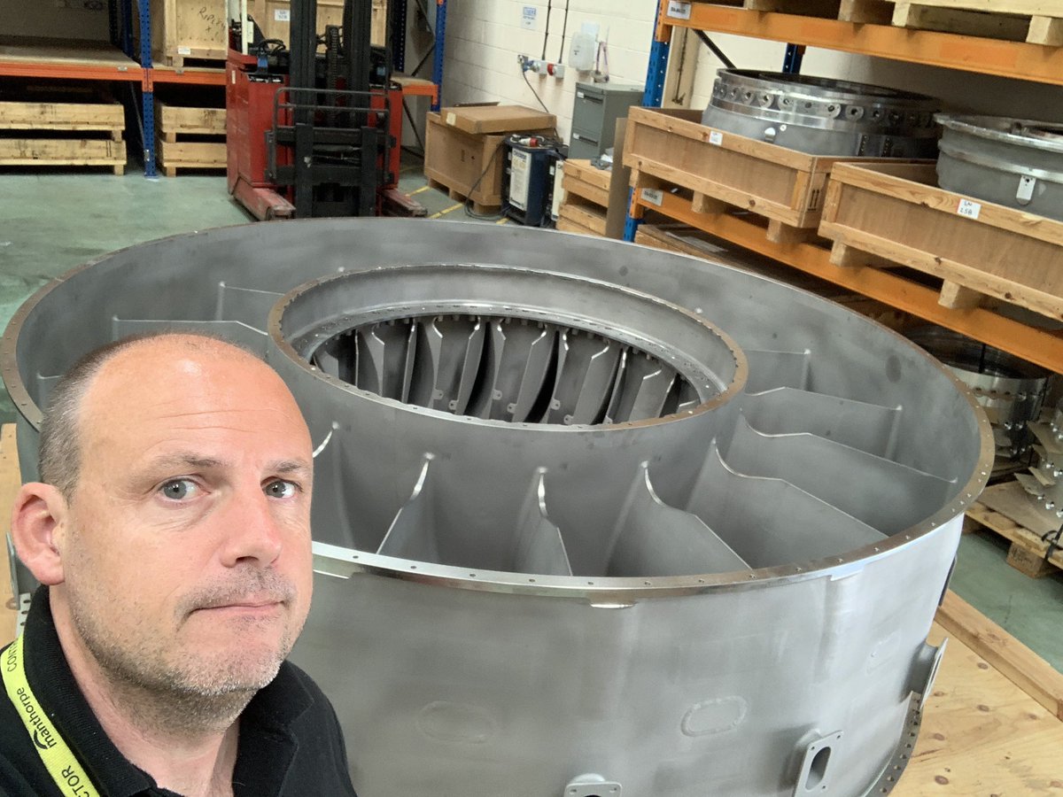 paulmtdcnc's tweet photo. Check this investment casting out, the largest investment casting in the World. This is being machine on a Correa Bridge Mill from @dtsukltd - how much do you think it’s worth, it’s titanium, guesses please ???? https://t.co/7LZqlpUebX