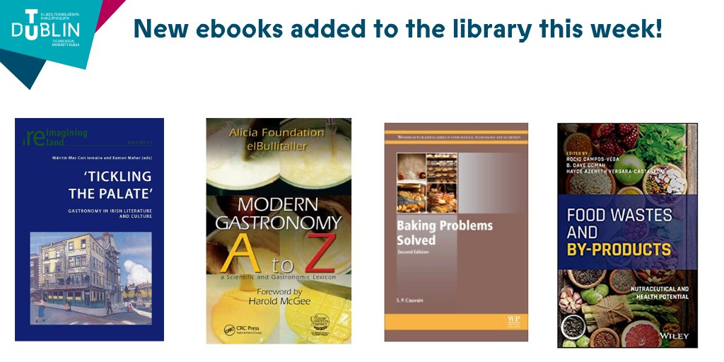 TUDublibraryCBS's tweet photo. New eBooks available on our catalogue https://t.co/Ce6WEYXtSC
