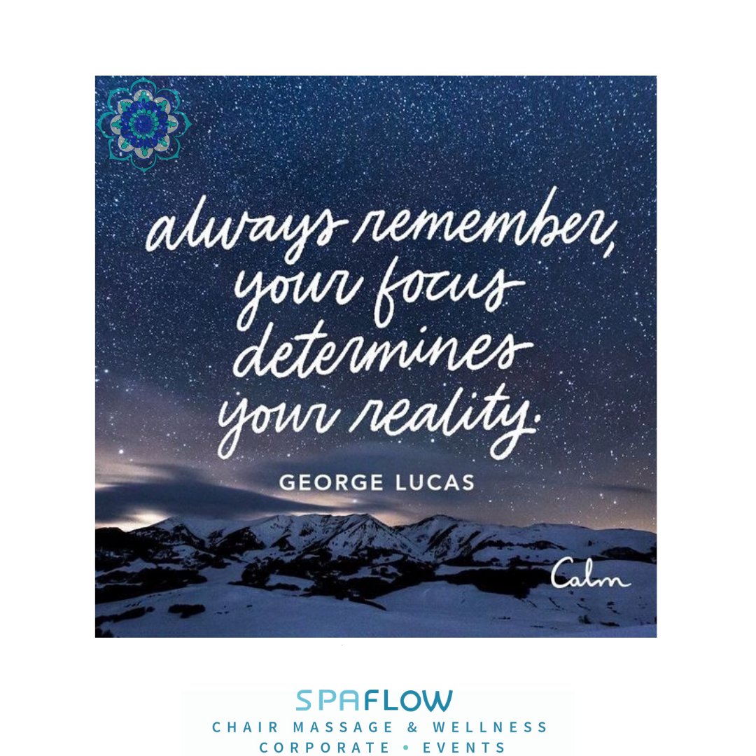 SpaFlow's tweet photo. It's #MindsetMonday! Let's focus on the positive and decide to have an awesome week! Having trouble getting your focus? We can help! Ask us about our #Yoga and #Meditation services. @calm #SpaFlow #corportatewellness #Atlanta #DMV #WashingtonDC #VirtualWellness https://t.co/dXtKEqsNvl