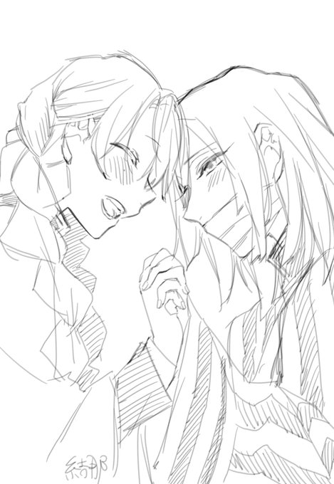 最近絵をあげなさすぎだから久しぶりにらくがきおばみつ 