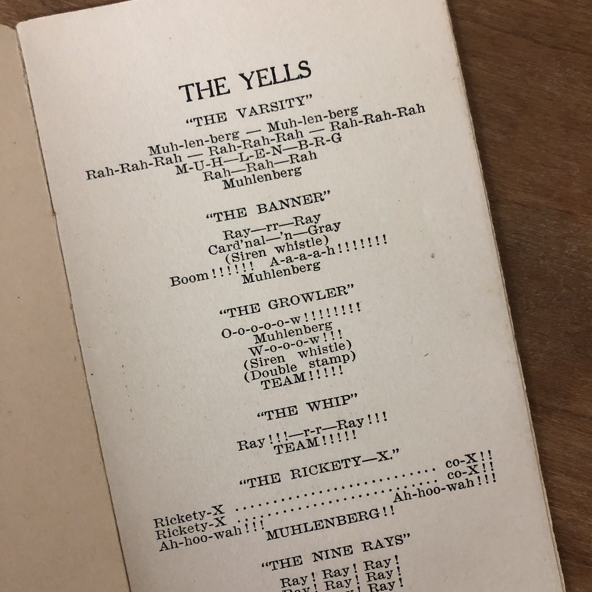 MuhlenbergSpC's tweet photo. Another #attictreasure has arrived in the mail: artifacts from the #MuhlenbergCollege #GleeClub, circa 1911. “Rah-rah-rah!!!!” Thanks to the donor! Do you have Berg history artifacts that you’d like to send to the archives? Email us! #fightsongs #collegearchives #cardinalandgray https://t.co/5njSiFltC4