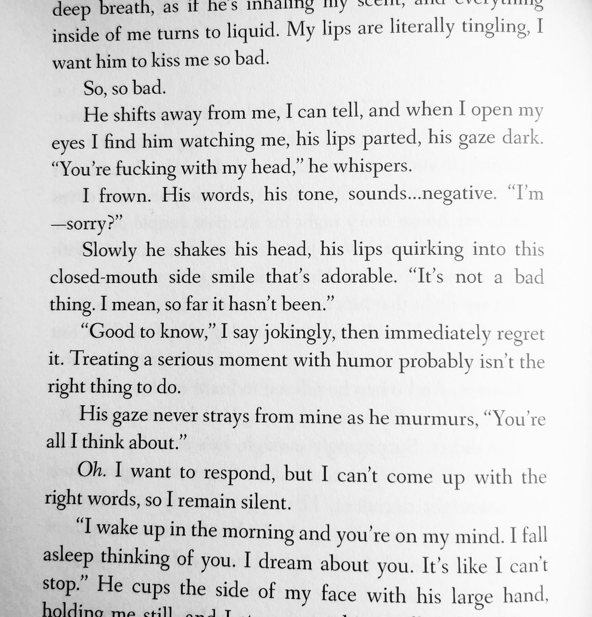 Havenprincess's tweet photo. The tension 🔥🥺💕 #FallingForHer https://t.co/nzFNOjuRBK