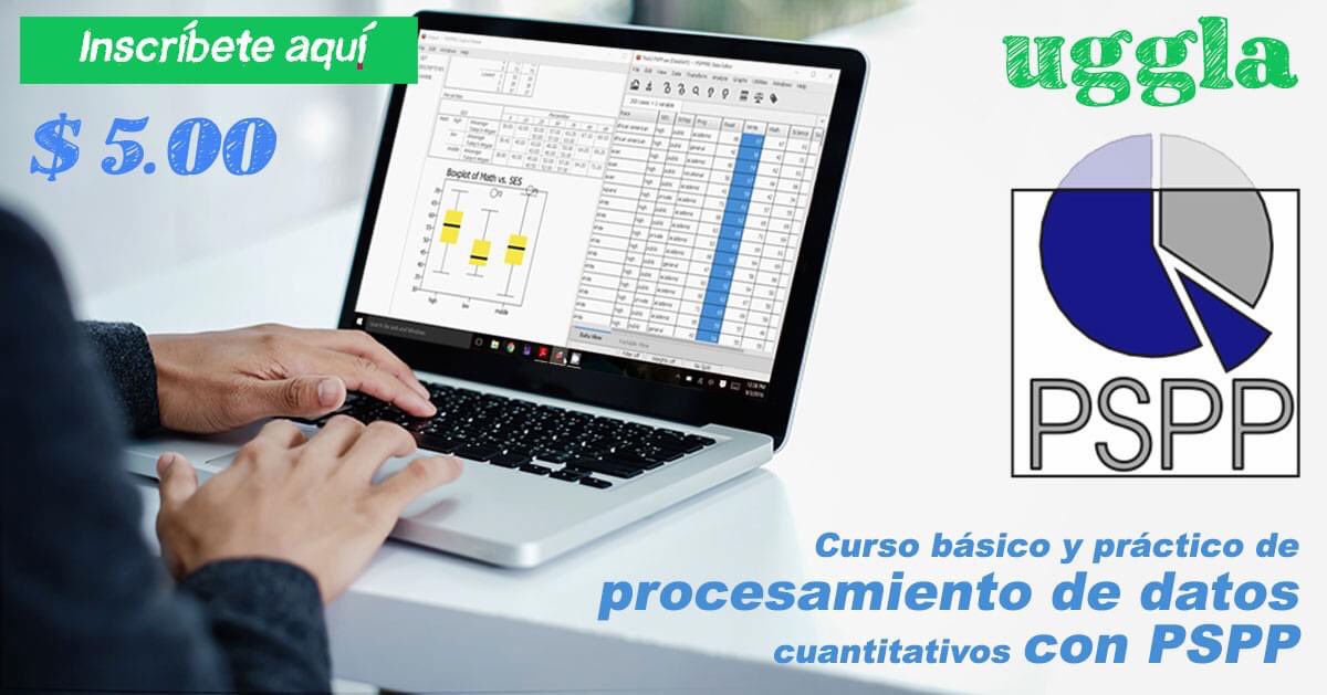 UgglaAcademy's tweet image. Curso básico y práctico de procesamiento de datos cuantitativos con PSPP. Para estudiantes de educación superior y personas que se quieren iniciar en el área de las investigaciones. #pspp #estadisticas #procesamientodatos #uggla #investigacion
uggla.academy/web/cursos/cur…