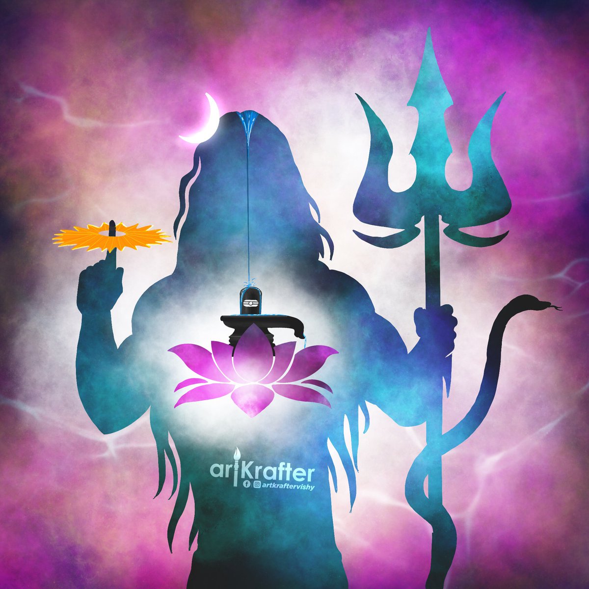 Artkrafter2's tweet photo. ॐ नामों शंकराये🙏🏼 सभी सनातनी हिंदुओं को सावन महीने की पहली सोमवार की बहुत बहुत शुभकामनाएँ।
भगवान आप सभी को सुख शांति दें ।
#sawan2020 #sawansomvar #SawanFirstMonday https://t.co/Deb91kVLQf