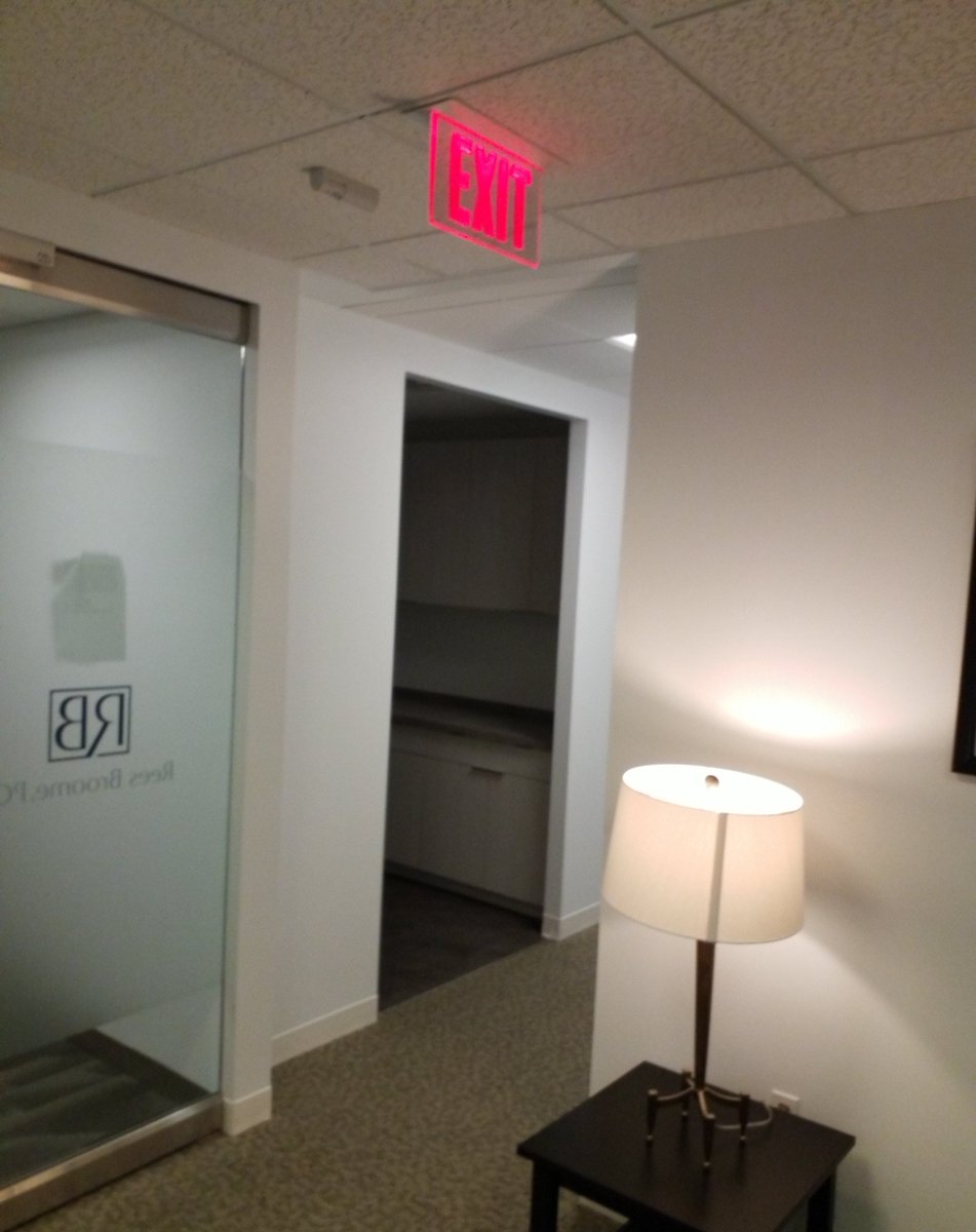 Our Donohoe Service Team is busy performing workplace/safety modifications and recently completed a modification/expansion project for <a href="/reesbroome/">Rees Broome, PC</a>. You can see the creation of 2 offices, a new copy room, new finishes, and modification of MEP.  #Safety #Service #AheadofSchedule