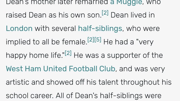 dean thomas' father walked out on him when he was a young boy