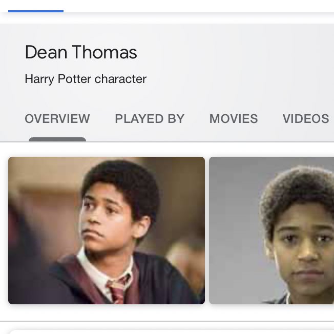 dean thomas' father walked out on him when he was a young boy