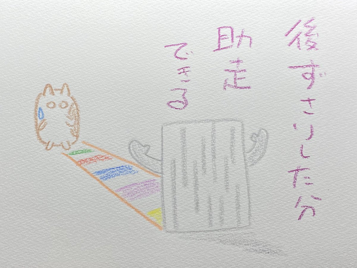 冬馬 後ずさりした分 助走できる 言葉 ゆるいイラスト イラスト 詩 ポエム ポエム画 Poem Art クレヨン 詩を書く人と繋がりたい イラスト好きな人と繋がりたい ねこ 助走すれば飛べる 冬馬 後ずさりした分 助走できる 言葉 ゆるいイラスト イラスト 詩 ポエム ポエム画 Poem Art クレヨン 詩を書く人と繋がりたい イラスト好きな人と繋がりたい ねこ 助走すれば飛べる