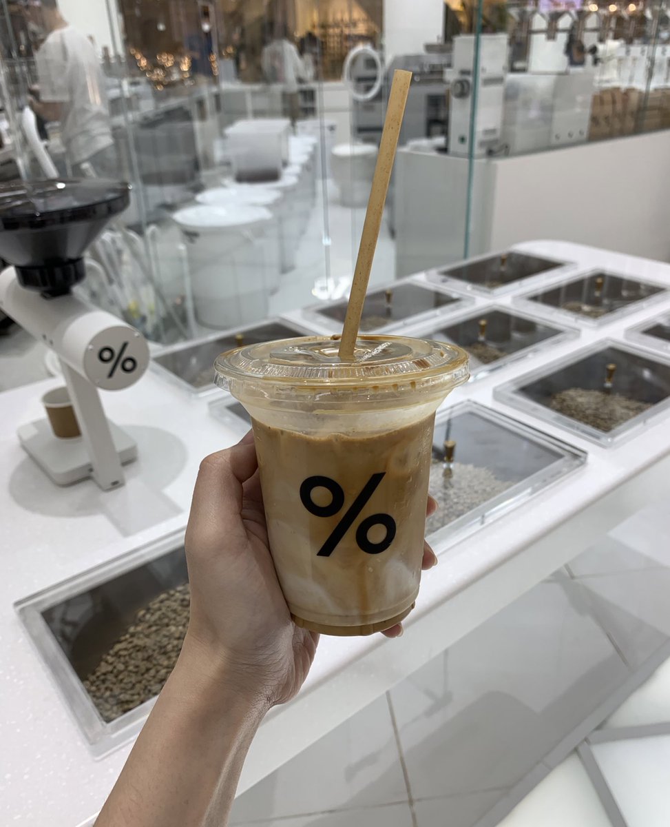 iseeiswim's tweet photo. % ARABICA, Icon Siam, BKK https://t.co/CjCGcIFaEk