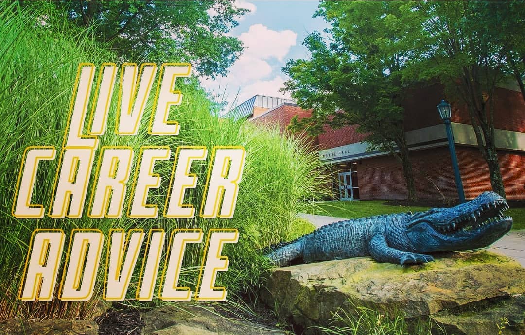 accareered's tweet photo. One more hour until we go live, Gators! Don't miss this opportunity to learn how to find a job in today's episode with '06 Alumna and Senior Talent Acquisition Partner at Erie Insurance Group, Courtney Steding! 🐊

#alleghenycollege #alleghenyalumni #careeradvice #howtofindajob https://t.co/KA6piS87Hr