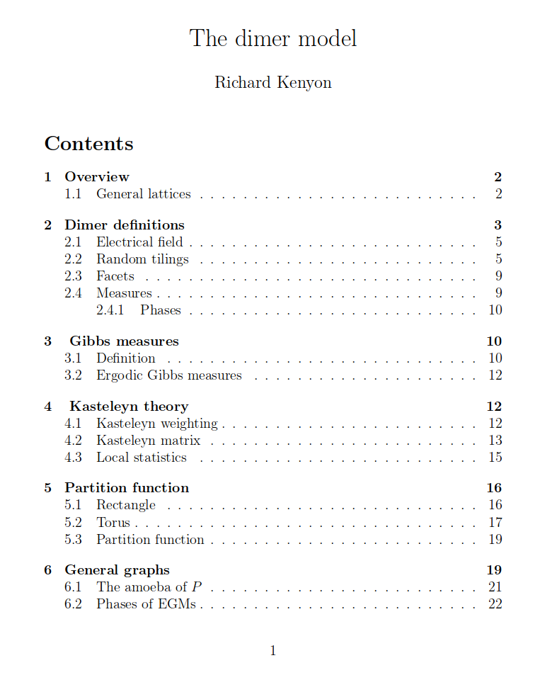 systems_spin's tweet photo. 📄 Richard Kenyon (2010) “The dimer model” [Les Houches lectures] https://t.co/NSRSa6YkcX
👨‍🏫 Richard Kenyon (Brown U.) https://t.co/xzrqtvHNAm | https://t.co/X6yoLL614a https://t.co/zBO7agFyS8