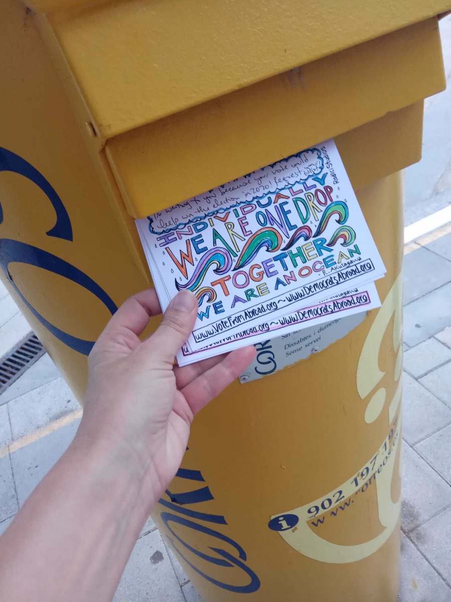 DemsAbroadCan's tweet photo. 🖍 VANCOUVER &amp; MONTREAL members! 📬Come help make voter postcards. 🗳Contact your chapter about helping with their postcard program! 💌 https://t.co/XH0qKx292n @DA_Vancouver @DemocratsMcGill @MTL_Dems #getoutthevote #votefromabroad #dacanada #demsabroad2020 #votebymail  #MailedIt https://t.co/XCNiZwBDOa