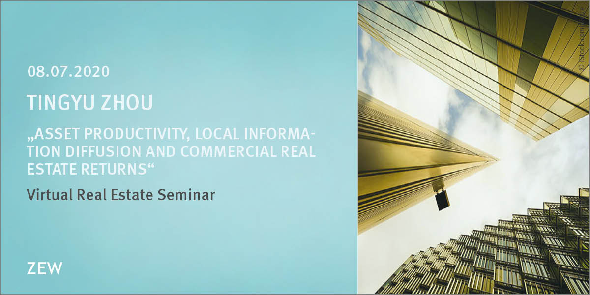 zew_en's tweet photo. #SaveTheDate: Next Wednesday @rheazhougmailc2 @FSUBiz talks about #AssetProductivity, local information diffusion &amp; commercial #RealEstate returns in our #VirtualRealEstate seminar #ZEW https://t.co/gQnVhMQ9F6 https://t.co/aeeqiyBb6H