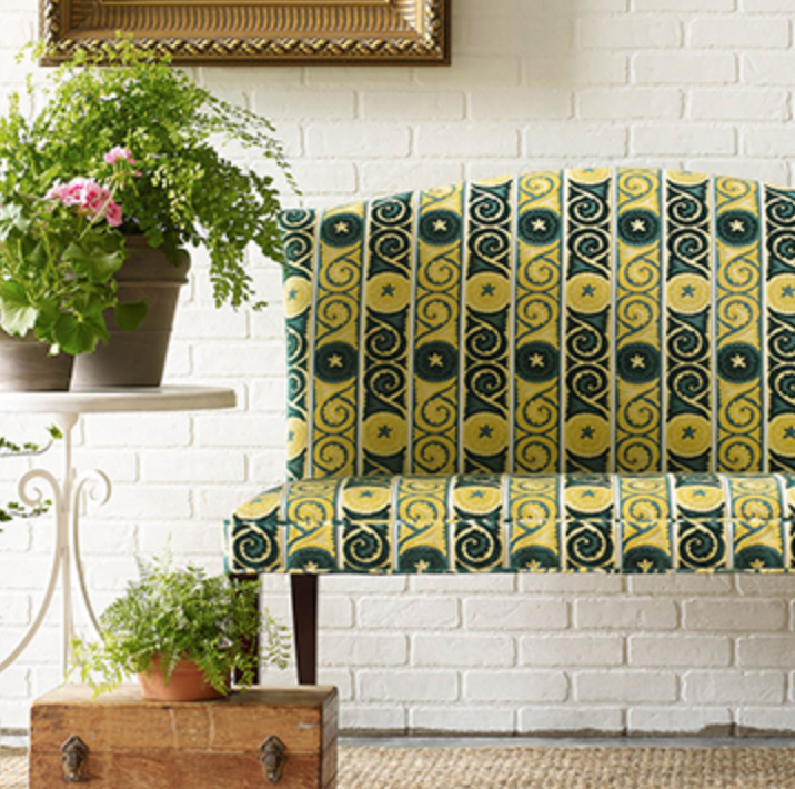DW_LosAngeles's tweet photo. This #upholstery fabric mixes happy #yellow with a fun #scroll pattern creating a playful interior vibe. 

#fabric #upholsteryfabric #draperyfabric #interiordesign #homedesign #homeremodel #modernhomes #wallcoverings https://t.co/AU5G0T6F9U