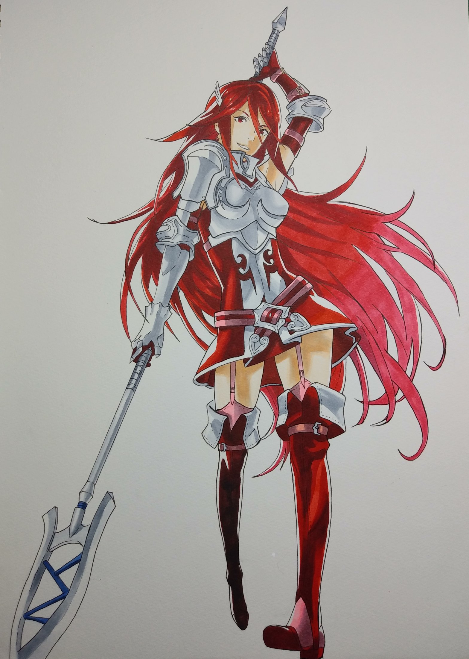 くら ティアモ誕生日おめでとう 戦闘でも雑務でも 何でもあたしに任せてちょうだい ファイアーエムブレム覚醒 Fe覚醒 ティアモ イオフィエル 画人工房 アナログ絵描きさんと繋がりたい 模写 イラスト好きな人と繋がりたい アナログ