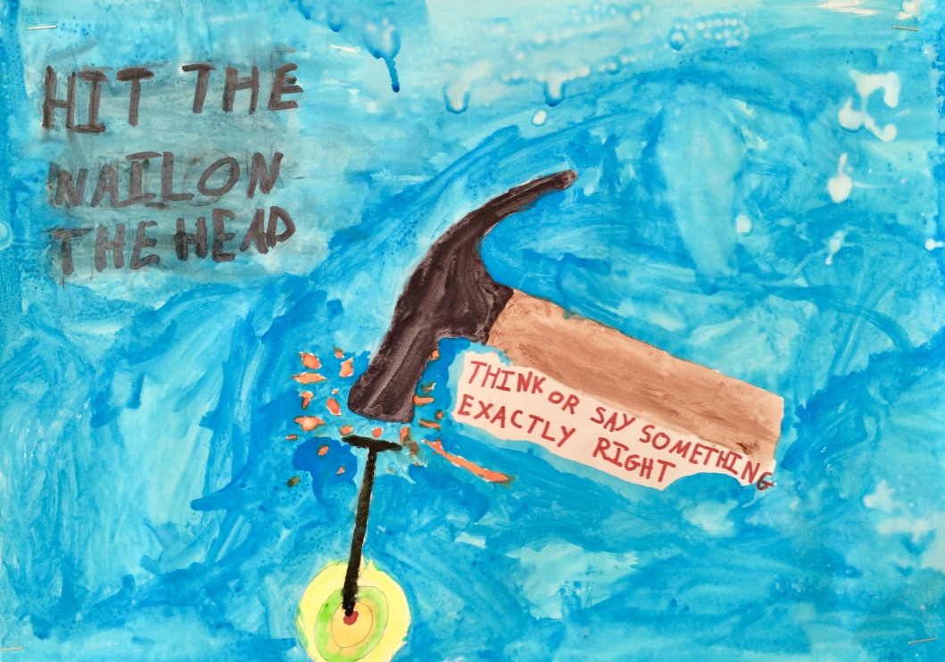 2seetheglobe's tweet photo. My 4th graders learned idioms by illustrating them on posters. #artsintegration #artsintegrated #school #elementaryschool #4thgradewriting #idioms #4thgrade #grade4 #grade4writing #languagearts #figurativelanguage #figurativelanguagefun https://t.co/lL8ac2WCQW