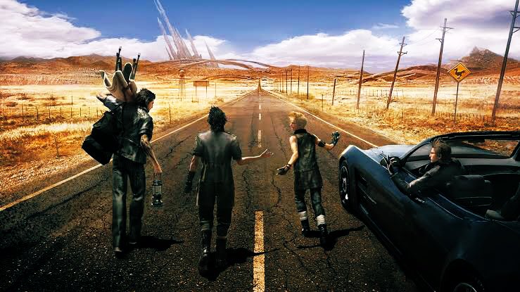Tomohito Oguro Ff15の雰囲気がめちゃくちゃ好きだな 大人になりきれない4人の男友達によるロードムービー ドレスコードが黒ってのもかっこいい Tomohito Oguro Ff15の雰囲気がめちゃくちゃ好きだな 大人になりきれない4人の男友達によるロードムービー ドレスコードが黒ってのもかっこいい