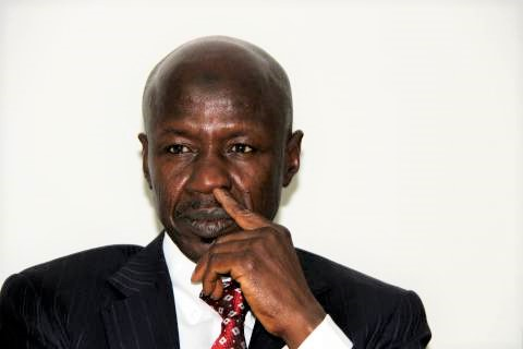 SaharaReporters's tweet photo. BREAKING: @officialEFCC Acting Chairman, Magu, Moved To Aso Rock Villa After Arrest To Face Investigative Panel | Sahara Reporters 
SaharaReporters gathered that Magu was arrested at the EFCC office by a combined team of DSS and policemen.
READ MORE: https://t.co/3LgRMfOeY1 https://t.co/vQkOVIzvUr