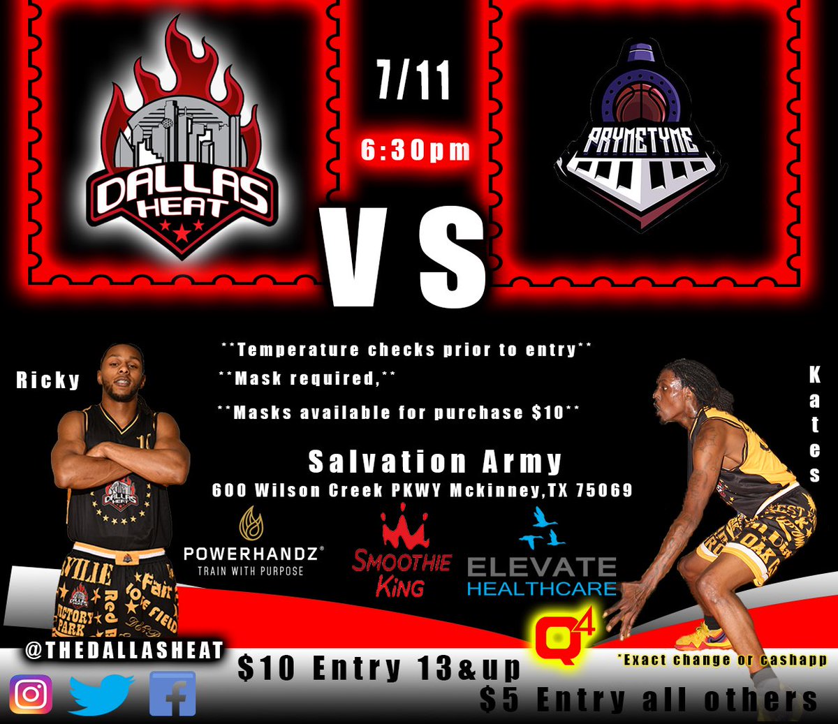 theDallasHeat's tweet photo. Playoffs are here...Who are you with?
#dalheatup  #basketball #Dallasheat #grandprairie #explorepage #arlingtontx #communityfirst #community #dallasheatbasketball #uber #lyft #Frisco #loyalty #family #explorepage #mffl #mansfield #champ #mavsman #mavsmaniacs #mckinneytx https://t.co/oIjtSP82LJ
