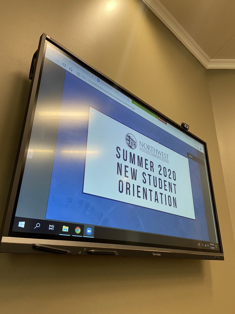 NorthwestMSCC's tweet photo. Our first new student online orientation session is underway! Teamwork makes the dream work! #RangerReady #GoFarCloseToHome https://t.co/QjibLSnevc