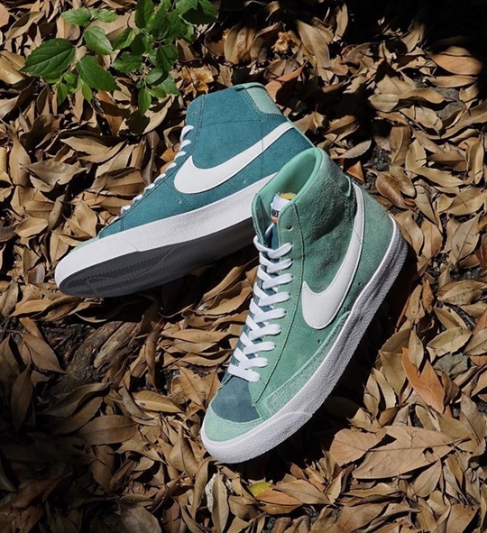 healing jade nike blazer