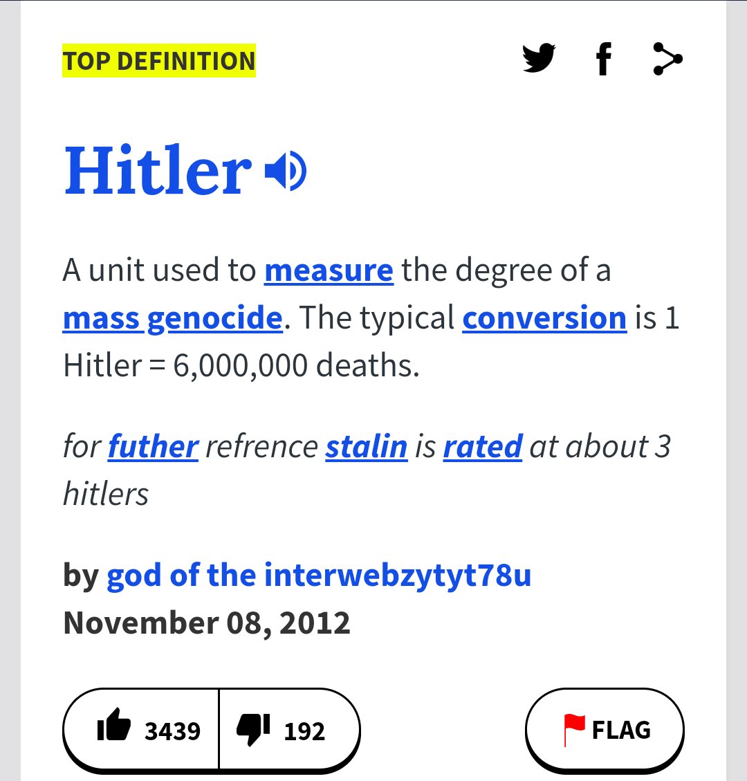 r_HistoryMemes's tweet image. Hitler is the most common unit of measuring dead people. redd.it/hm59i9