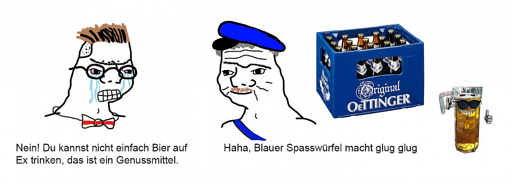 lbert_forster's tweet photo. #Oettinger #OeBleu Wer Deutschland liebt und Einigkeit, der trinkt auch mal 'ne Kleinigkeit! https://t.co/cWujC53spI